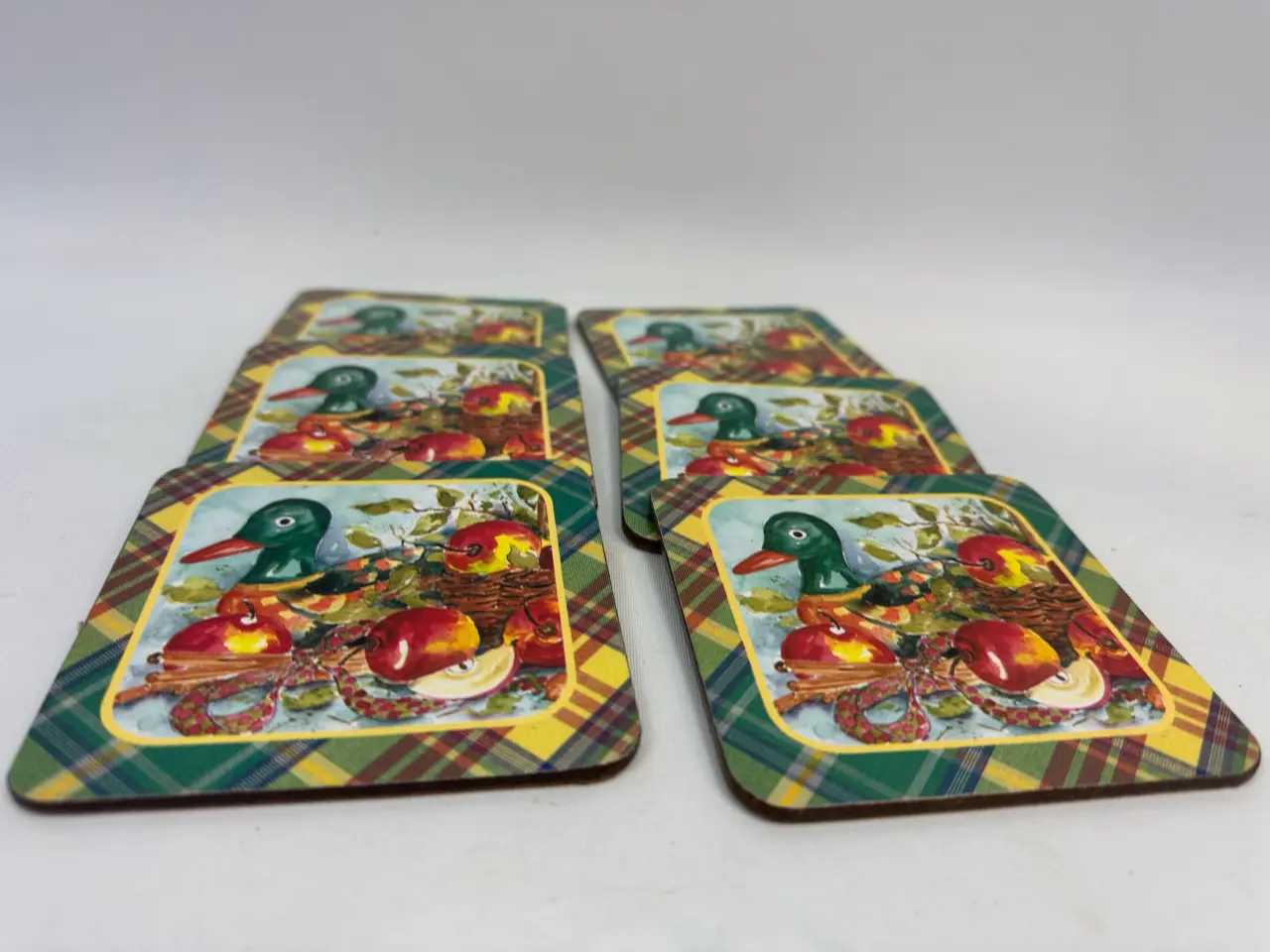 Billede 1 - 6 stk. retro glasbrikker