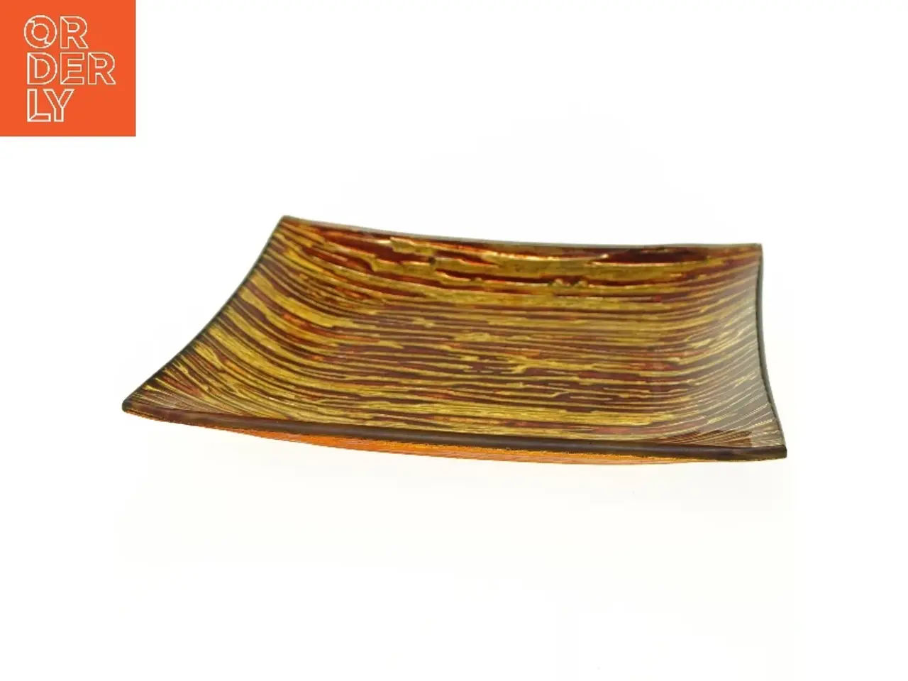Billede 1 - Glasfad (str. 20 cm)