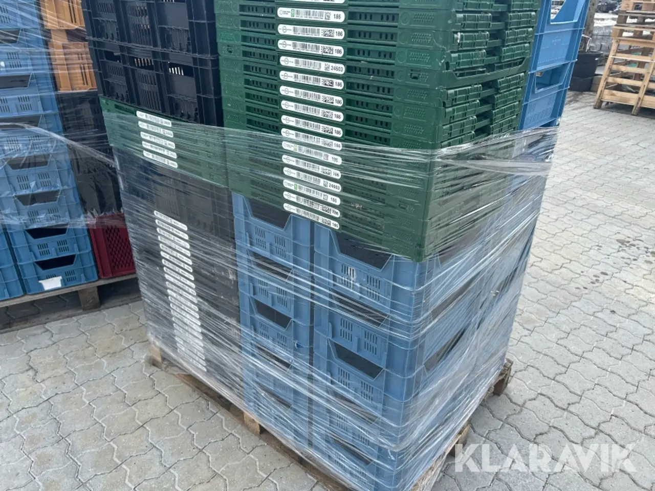 Billede 10 - Plastkasser/Foldekurve ca 150 sttk