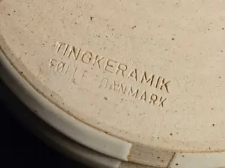 Keramik skål, Følle.