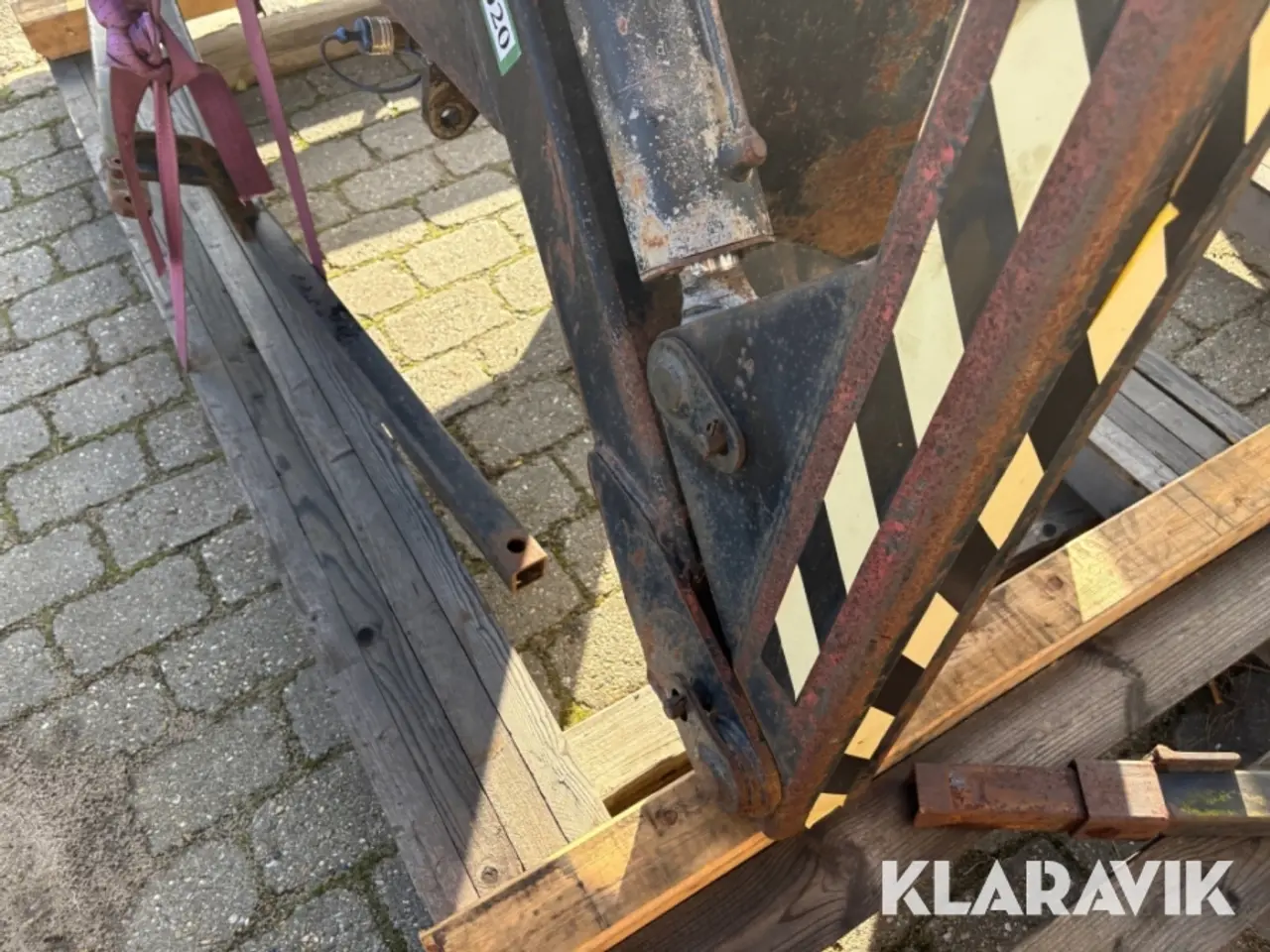 Billede 8 - Kran til traktor Giraf System I70 - med mandakabskurv