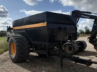 Bredal K105 Sandvogn - Alliance 800/35R32 dæk - Nyt transportbånd / New conveyor belt