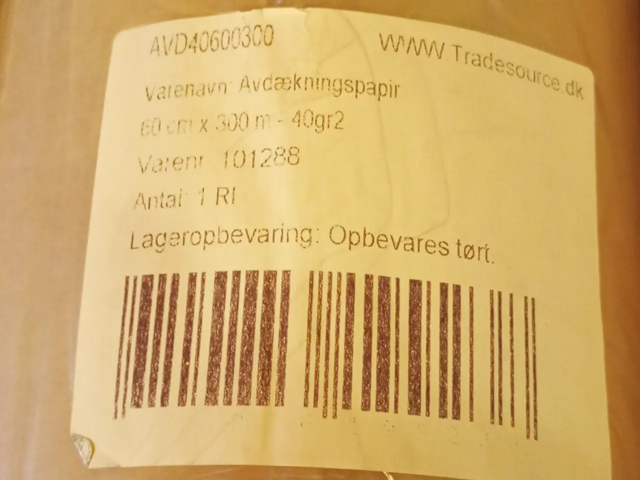 Billede 2 - Afdækningspapir 60x300 i super kvalitet.