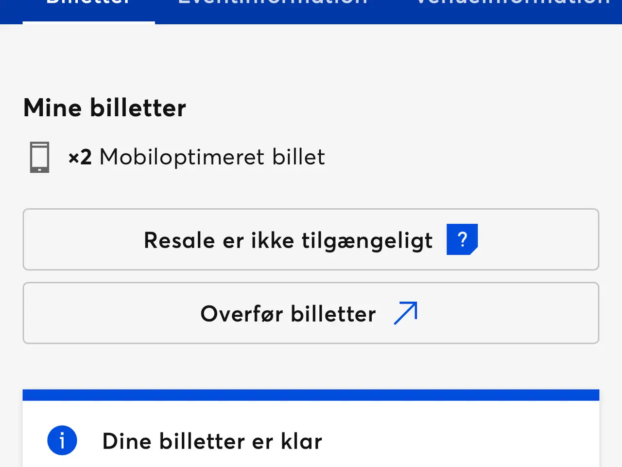 Billede 2 - 2 x billet til DAD, Dizzy Mizz Lizzy, Sort Sol ..