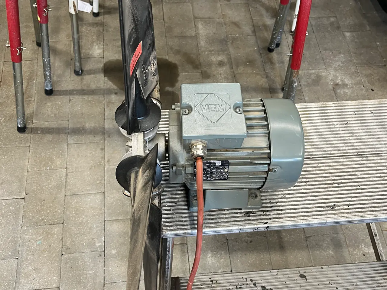 Billede 1 - 0,65 kW. motor.