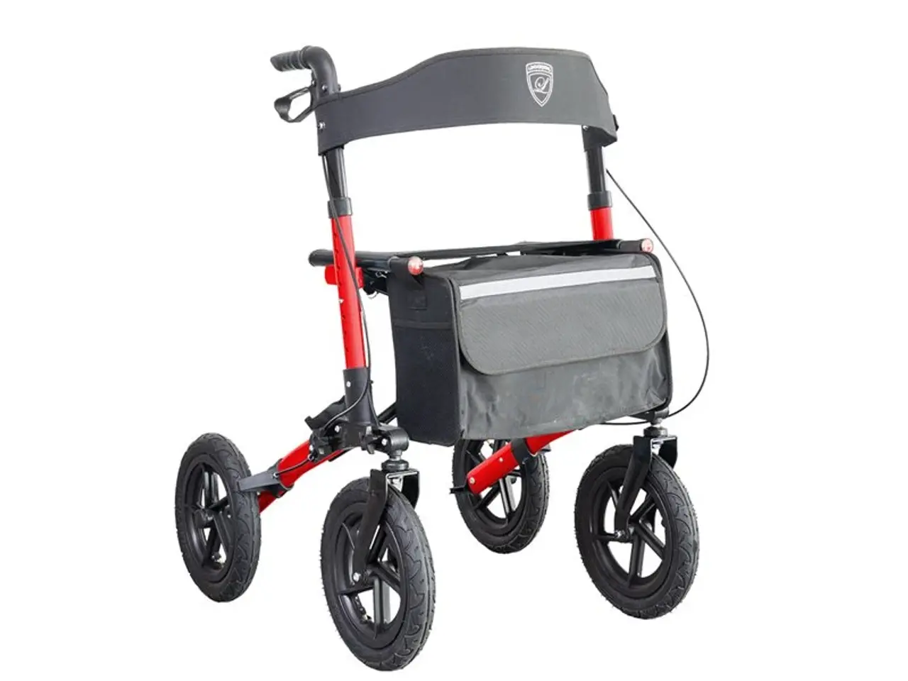 Billede 1 - Lindebjerg Rollator HF 200 - Metal Rød