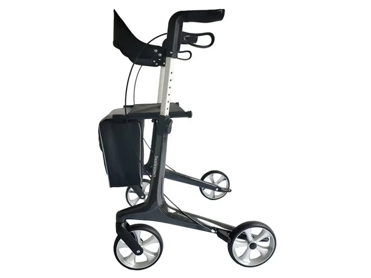 Billede 1 - Lindebjerg Rollator HF 250 letvægt - Sort