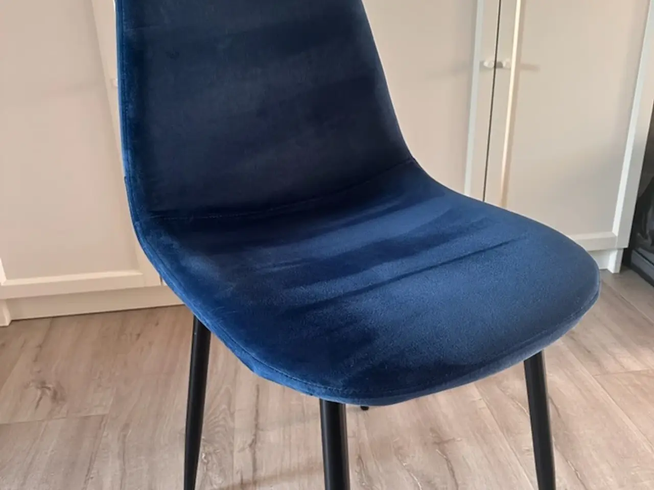 Billede 1 - Blå velour stole