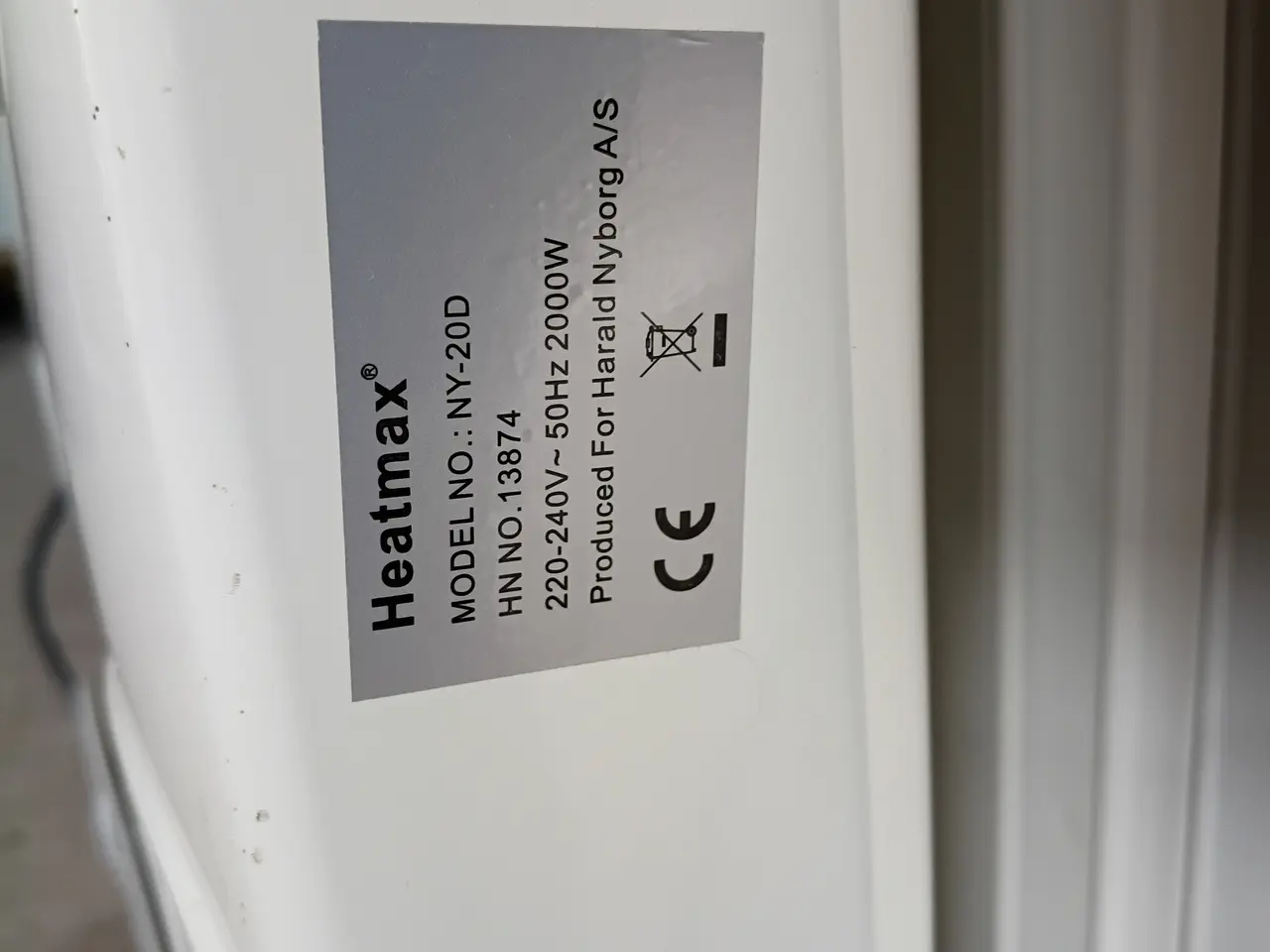 Billede 5 - El radiatorer, 3 stk