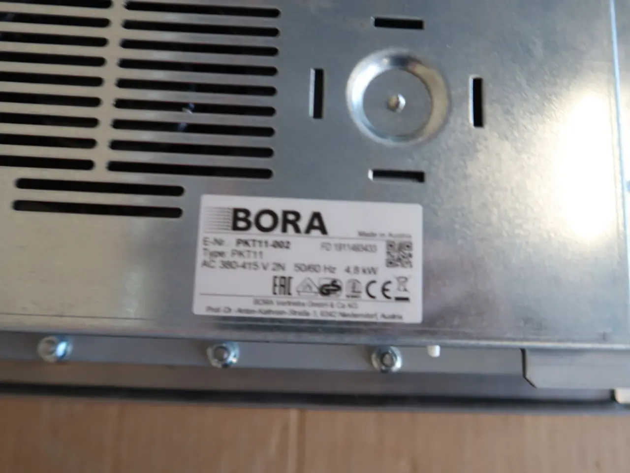 Billede 7 - BORA PKT11 Pro Tepan-grill i rustfrit stål med 2 zoner