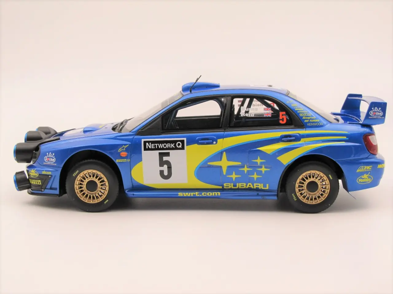 Billede 7 - 2001 Subaru Impreza WRX STI #5 "Night Lights" 1:18