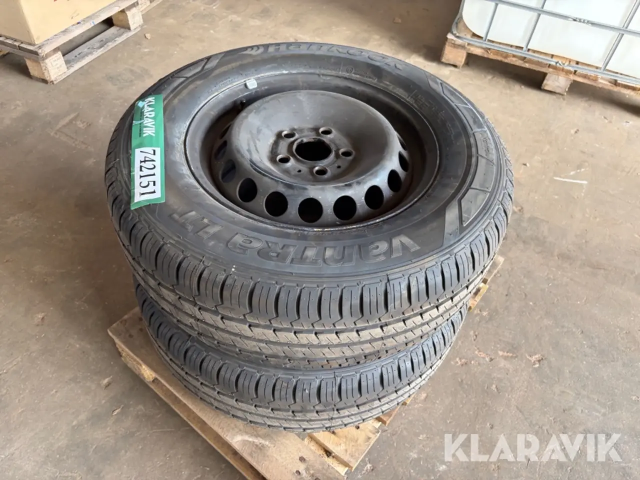 Billede 2 - Dæk Hankook Vantra LT - 2 styk