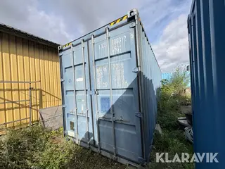 Container 40 fods TYC-116 Opdelt rum med Euroshield shielded door