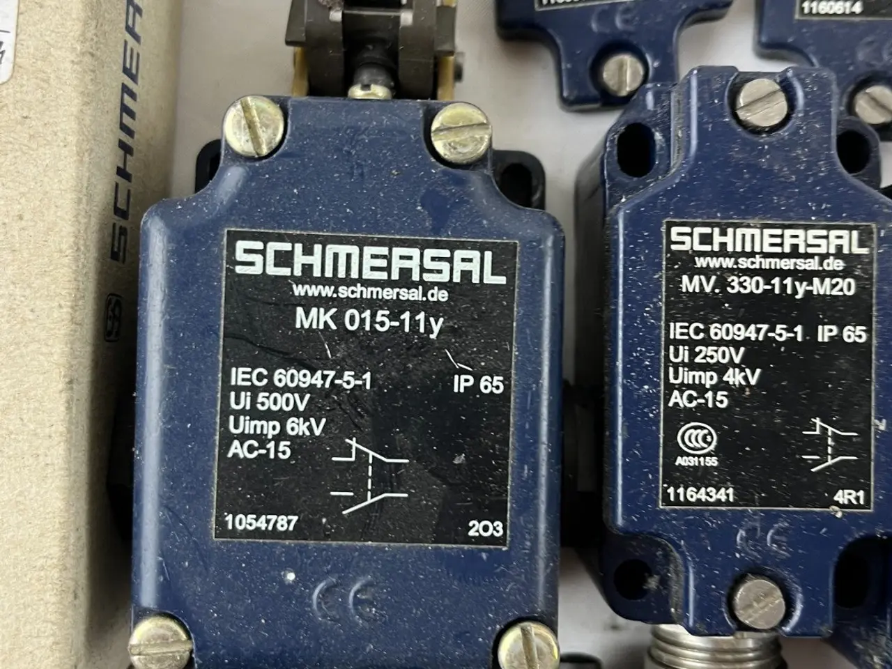 Billede 8 - Schmersal MK/MV/MS/MR 330-11Y-M20 endestopkontakt