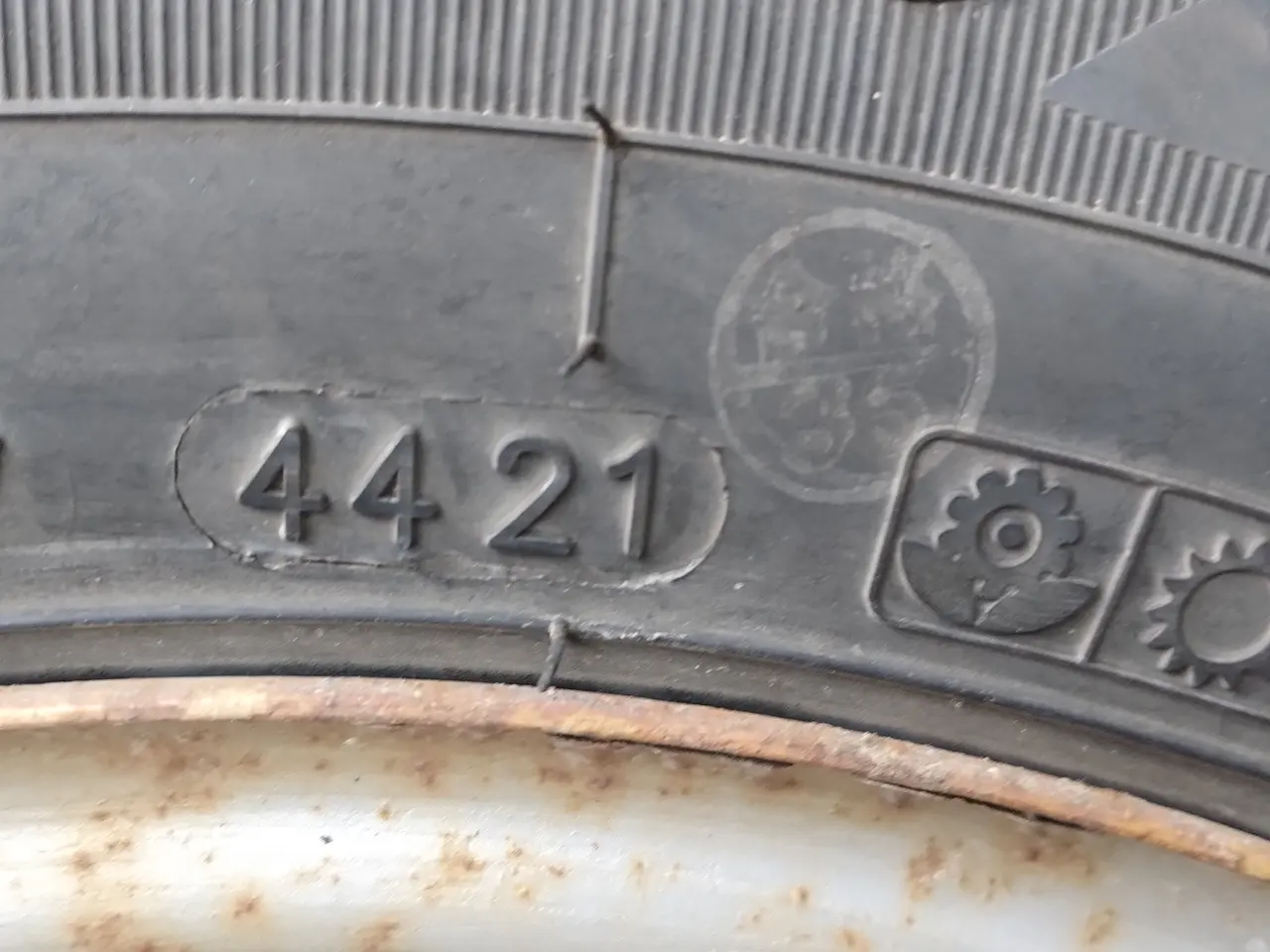 Billede 5 - 2 stk Trailerfælge 13" 4x100 ET31 & 1 dæk 145/80x