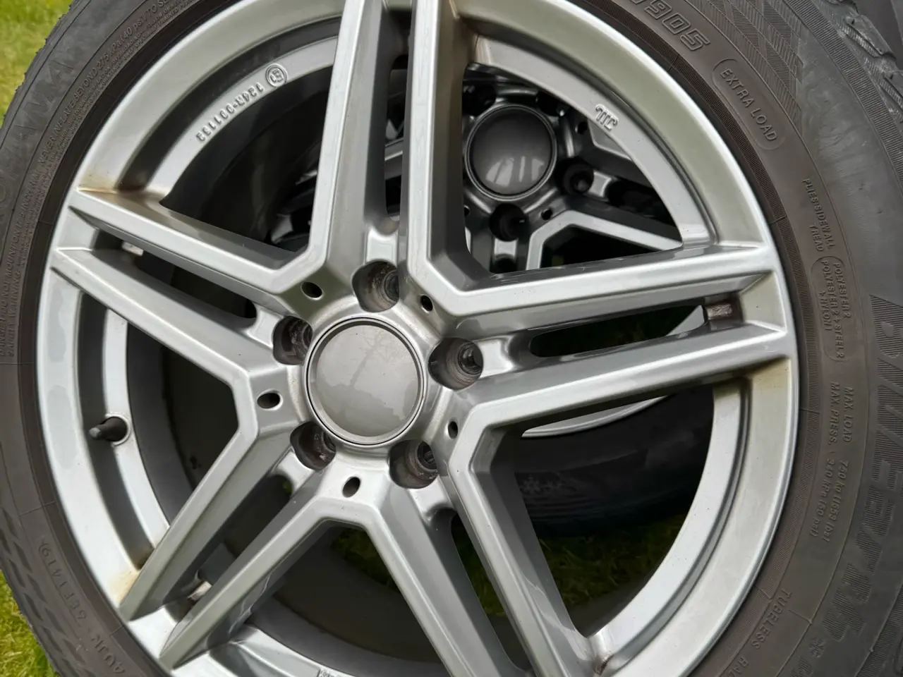 Billede 8 - 17” Rial vinterhjul 225/50 R17–Audi A4 / Mercedes