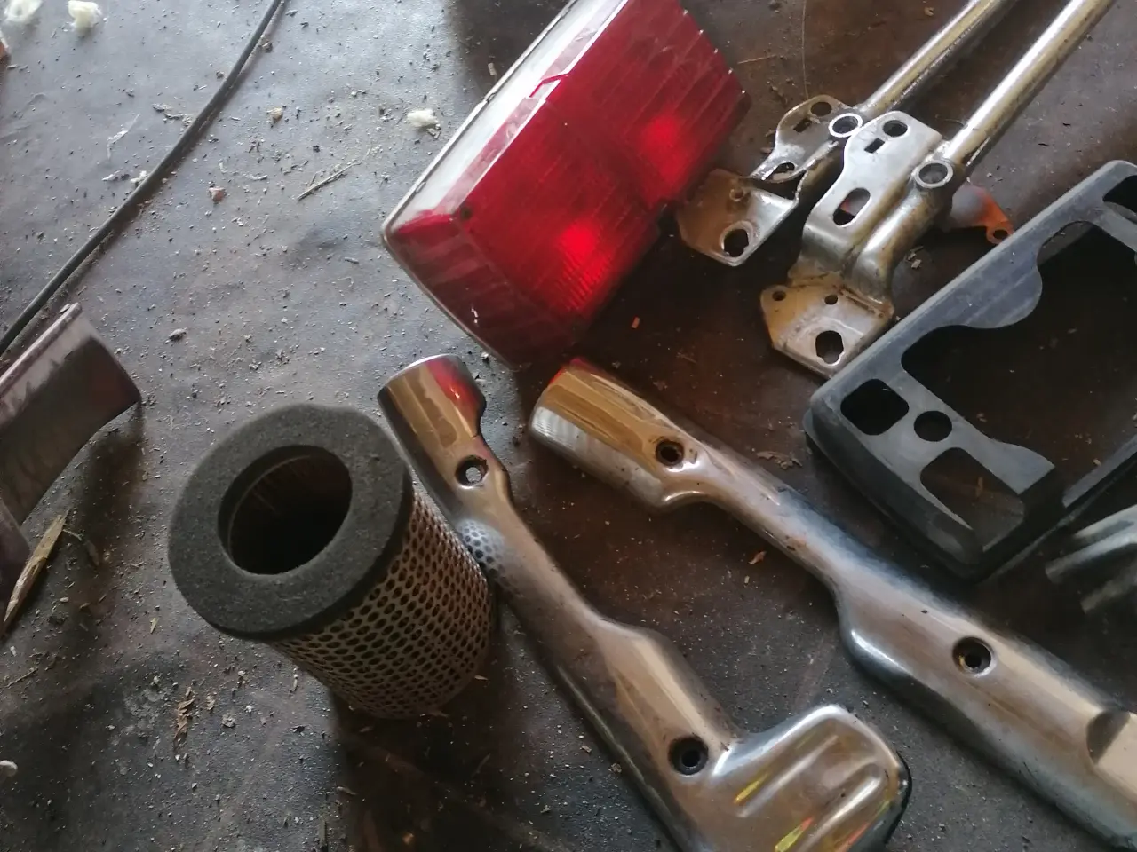 Billede 2 - Honda Gl 500 silwerwing
