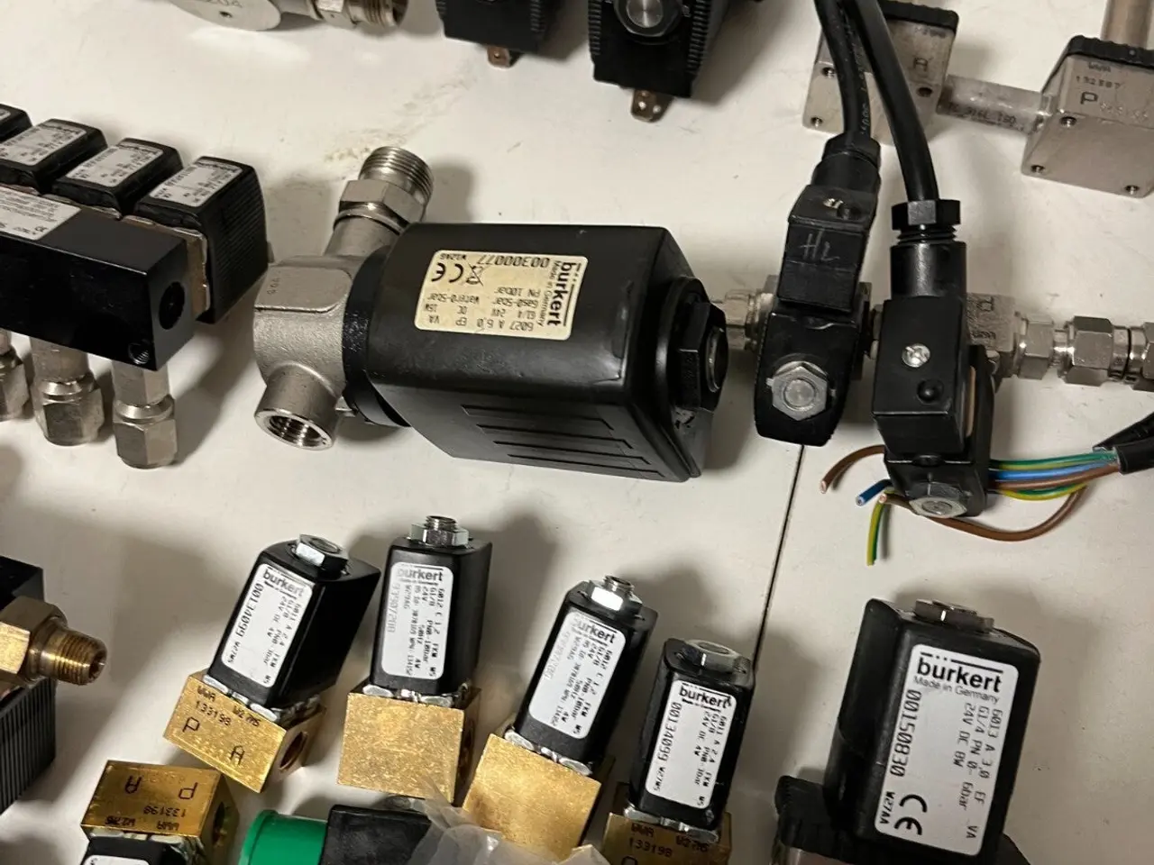 Billede 19 - Bürkert magnetventil parti 6013 6014 6016 Fittings