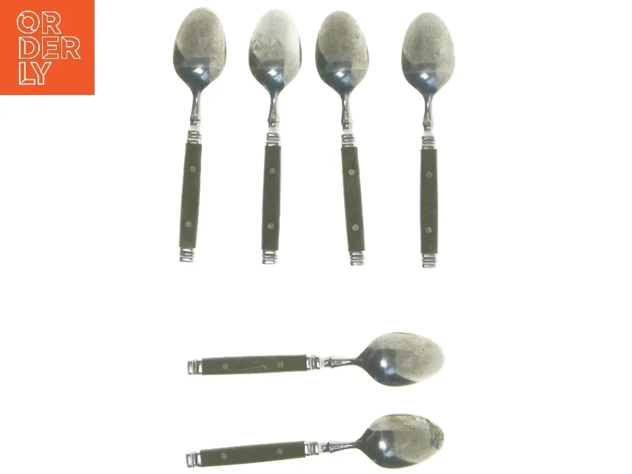 Billede 2 - Sæt af 6 teskeer (str. 6 stk 14,5 cm)