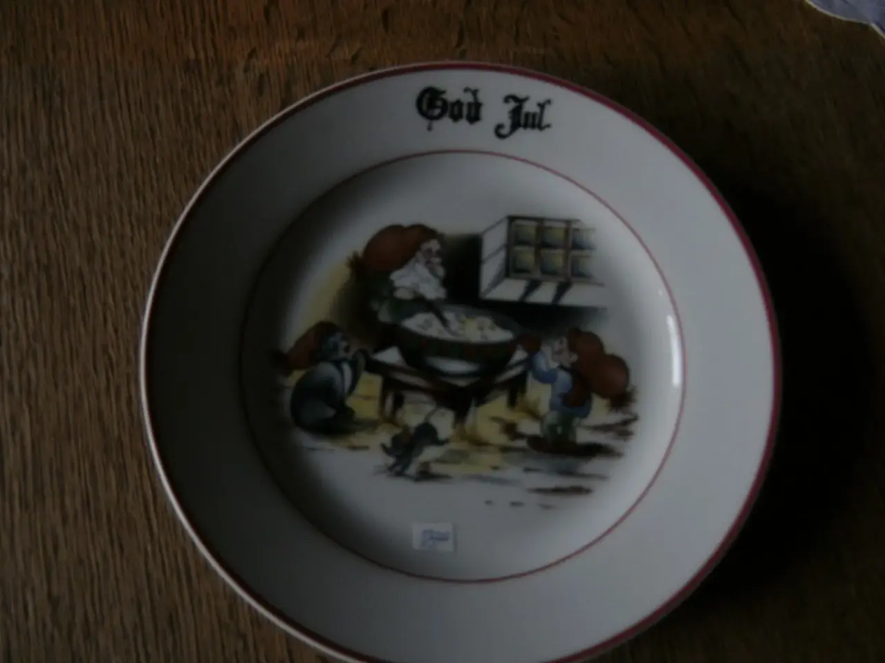 Billede 2 - 3 God jul frokosttallerkner