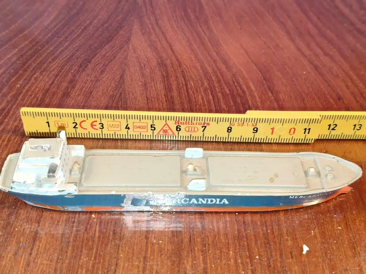 Billede 2 - super fin lille model af mercandian skib