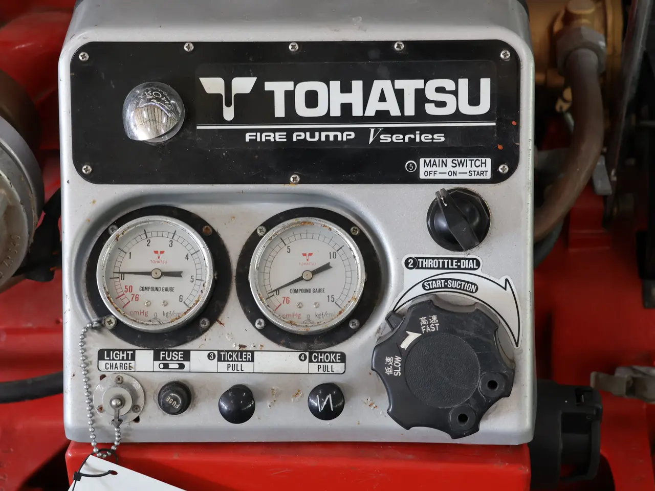 Billede 4 - Tomatsu V66 AE Brandpumpe m/el-start