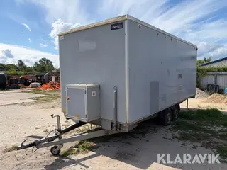 Mandskabsvogn Scanvogn Satellite med toilet og bad