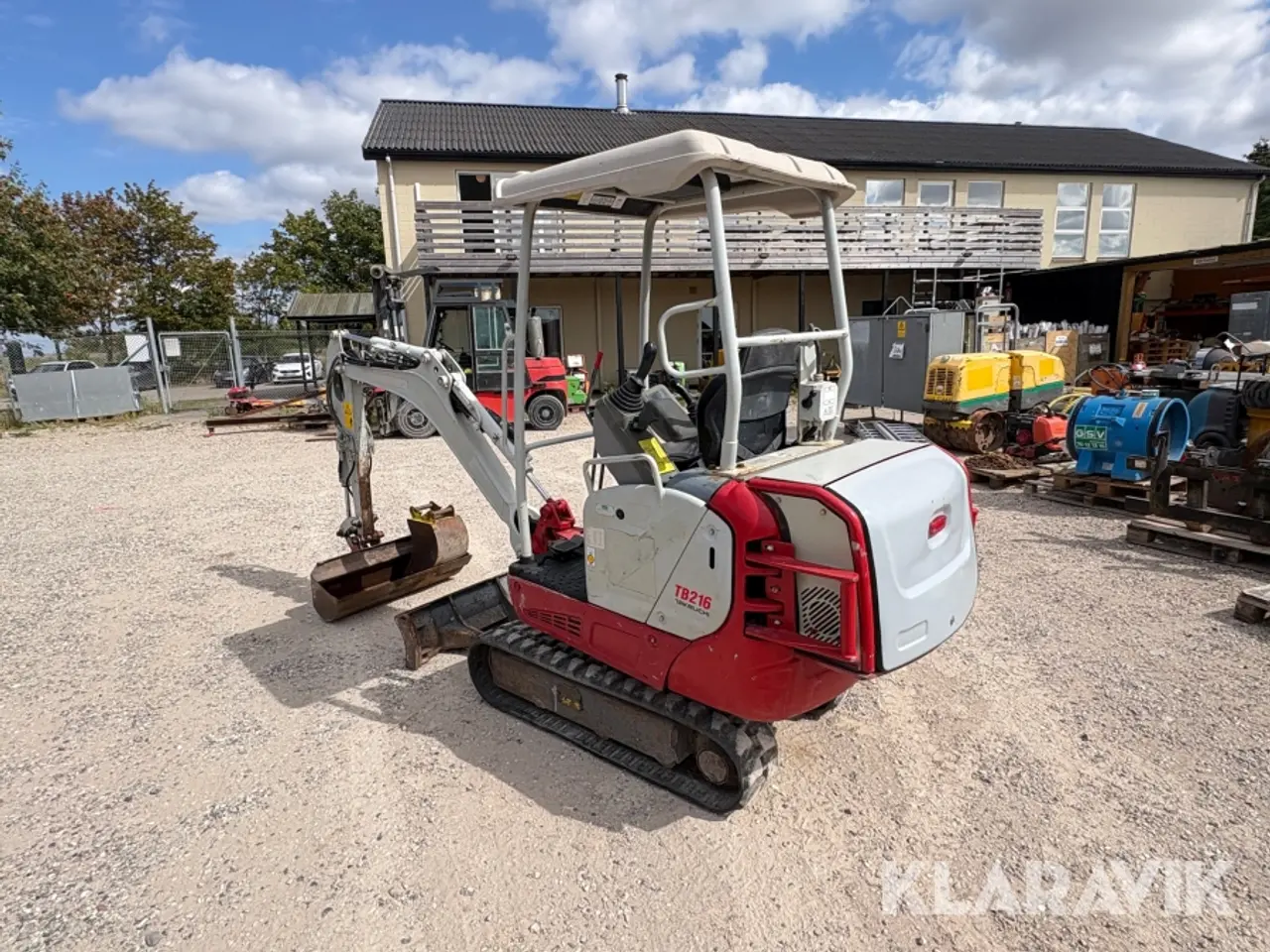 Billede 4 - Minigraver Takeuchi TB216 Hybrid