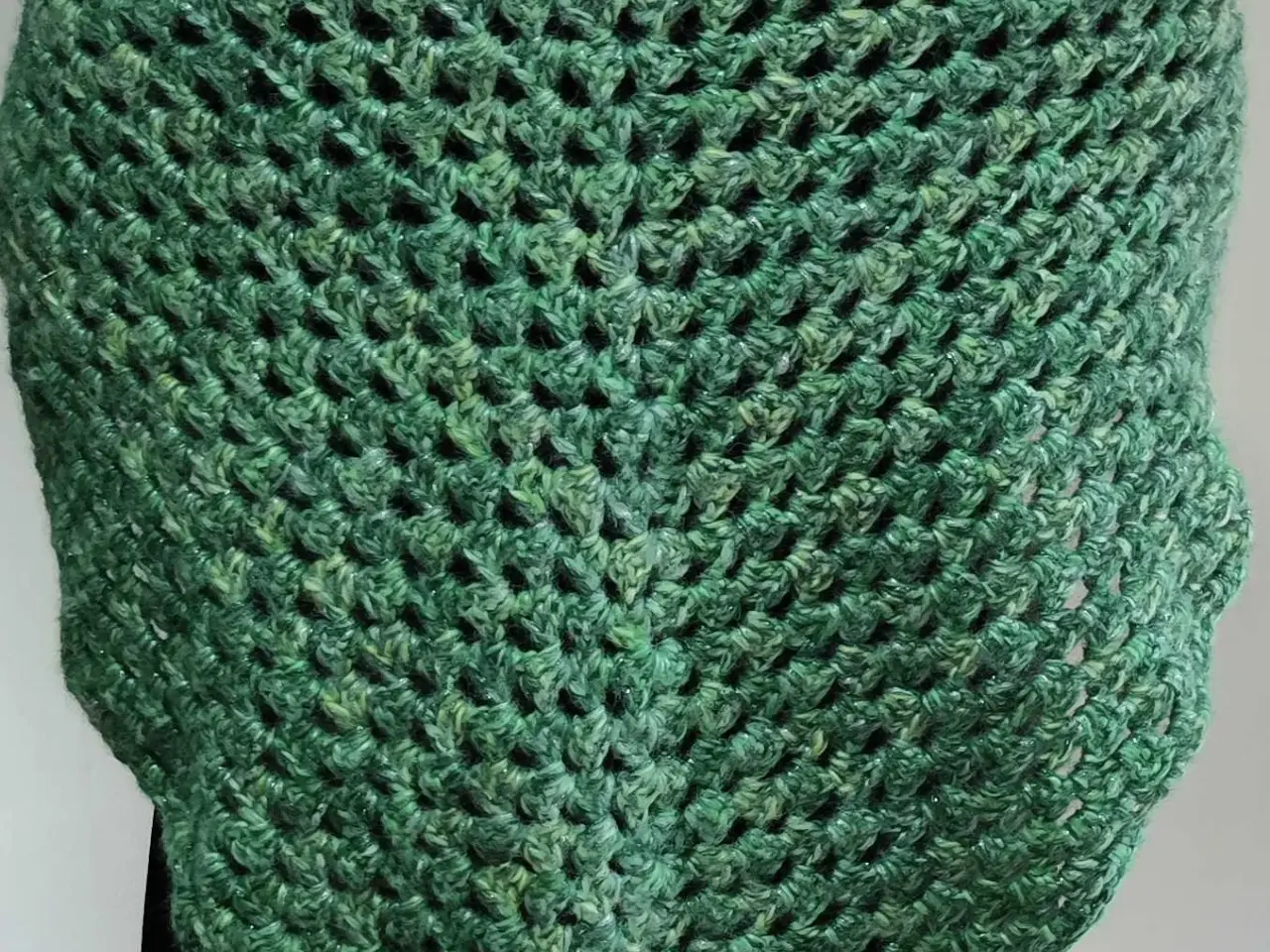 Billede 2 - Sjal, homemade. Dropsdesign.