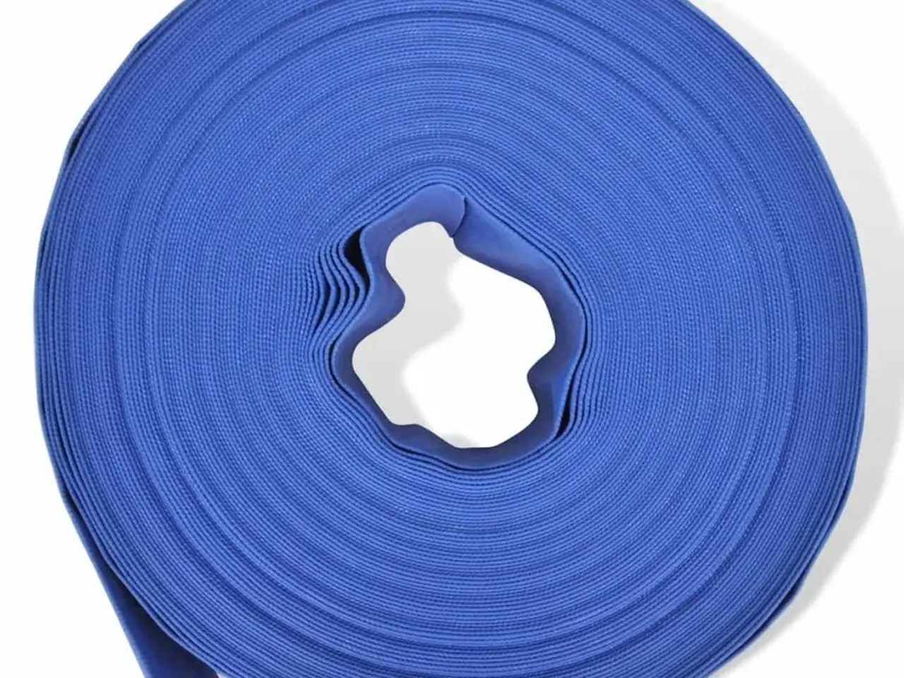 Billede 2 - Flad slange 50 m - 2" PVC vandtransport, blå