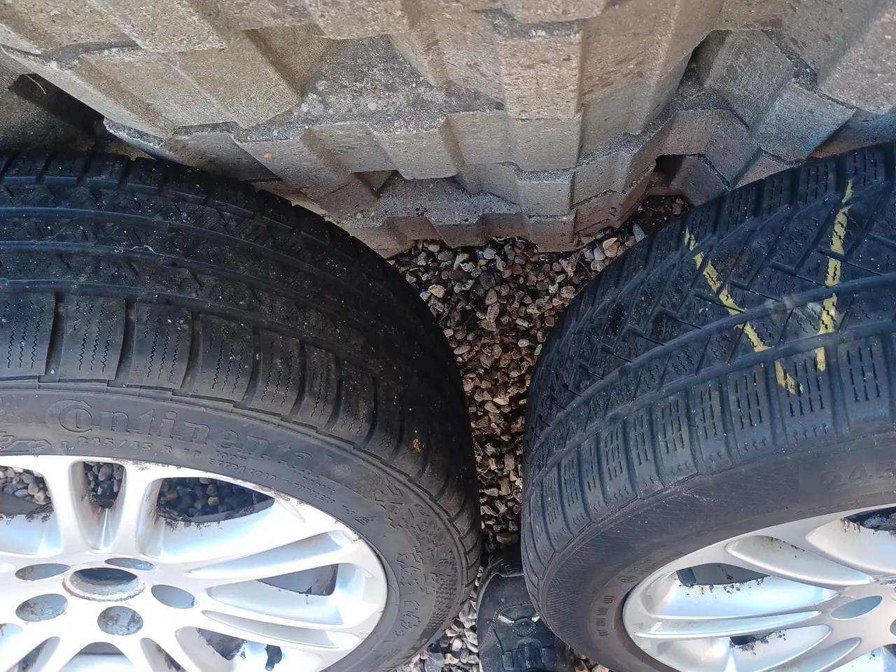 Billede 4 - VW 18" alufælge med vinterdæk.
