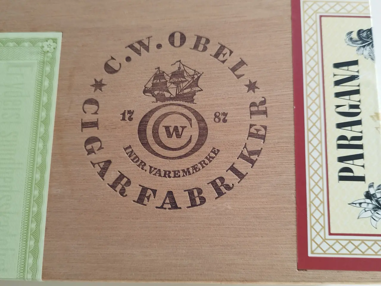 Billede 6 - C. W. Obel Cigarfabrikker. 1787