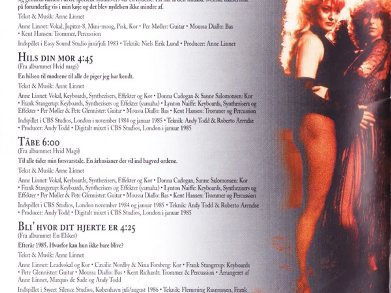 Billede 7 - Anne Linnet – Nattog Til Venus – 2CD