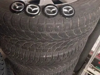 Vinterdæk med alufælge mazda cx5