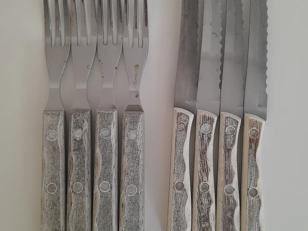 Billede 1 - Gense Old Farmer grillbestik 4 sæt