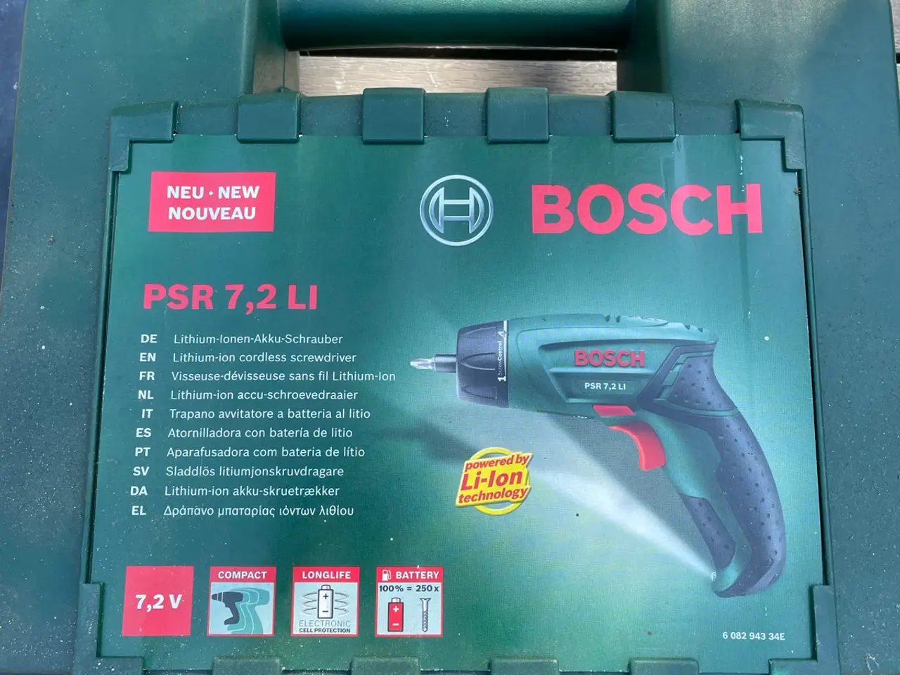 Billede 2 - Bosch PSR 7,2 LI batteriskruetrækker