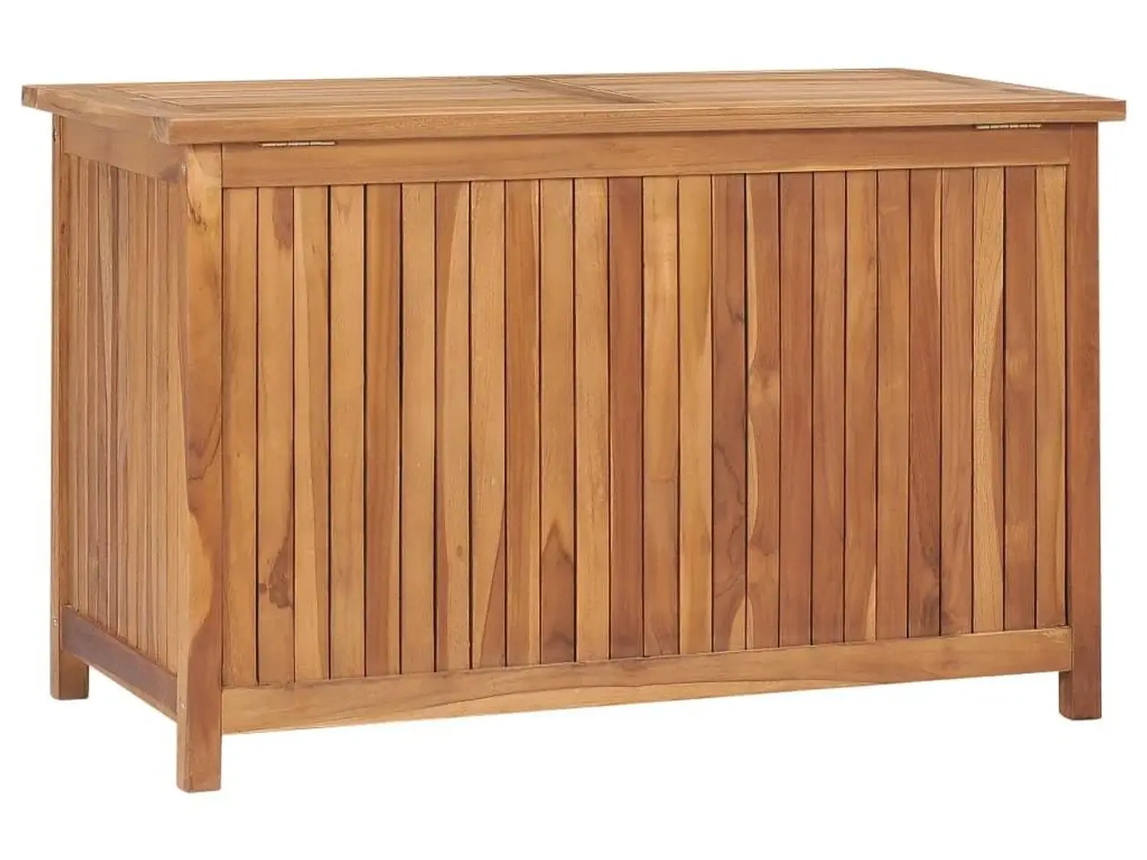 Billede 4 - Hyndeboks i massivt teaktræ - 90 x 50 x 58 cm