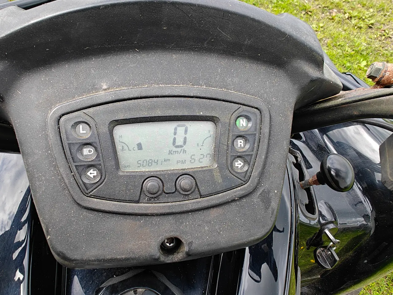 Billede 6 - Flot SMC Jumbo 302 ATV på bilplader (hvide plader)