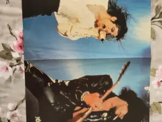 Plakat med Michael Jackson og Slash