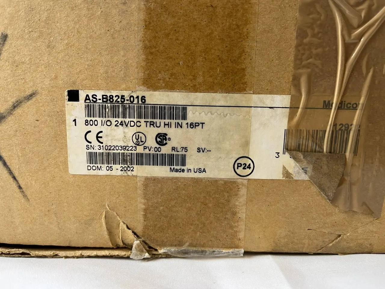 Billede 4 - Modicon AS-B825-016 800 I/O 24VDC TRU HI IN 16PT