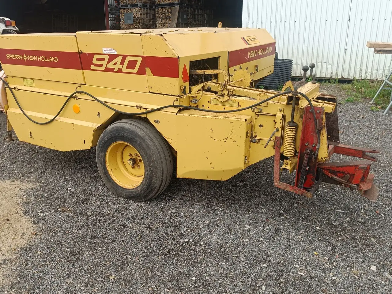 Billede 5 - New Holland 940 Presser med hydraulik