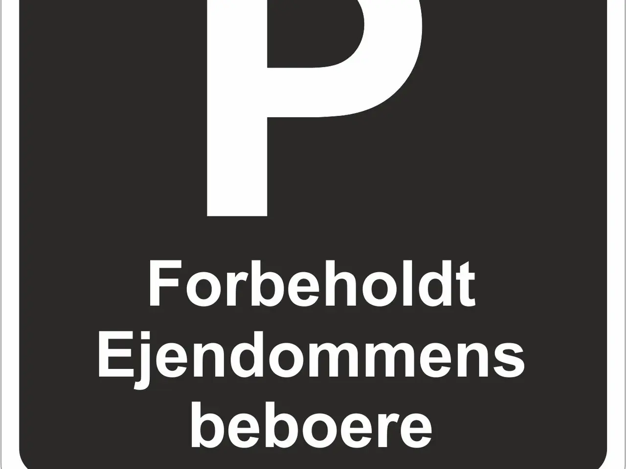 Billede 5 - Nyt P-skilt med forskellige tekster