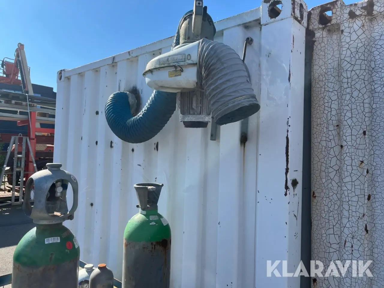 Billede 8 - Værkstedscontainer 20 fod med indhold
