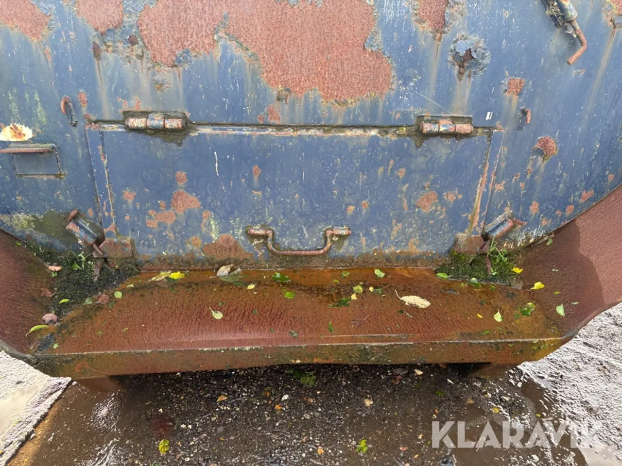Billede 9 - Asfalt container Jøni isoleret med rullepresenning