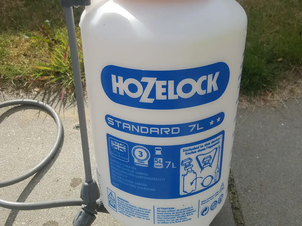 Billede 1 - Hozelock tryksprøjte 7 ltr