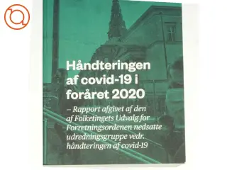 Håndtering af covid-19 i foråret 2020 (bog)