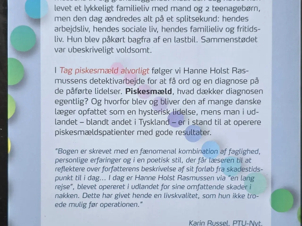 Billede 2 - Tag piskesmæld alvorligt