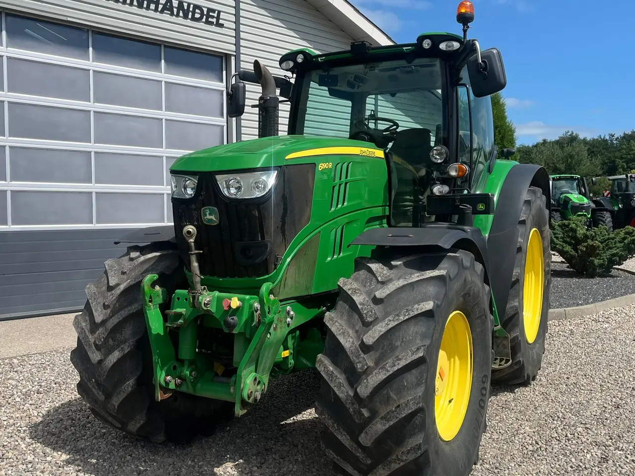Billede 8 - John Deere 6190R Med luftanlæg & frontlift