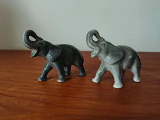 Små porcelæns elefanter