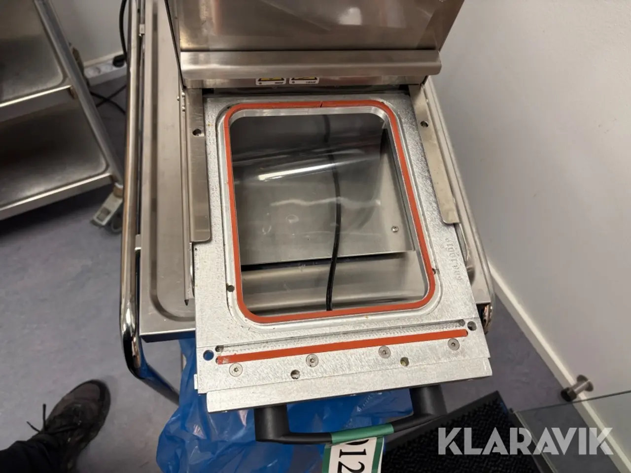 Billede 6 - Bakke-/traysealer Techpa Machinery TM 20E med folierulle